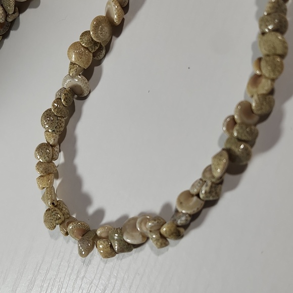Authentic Hawaiian Snail Shell Lei Necklace - Picture 2 of 3